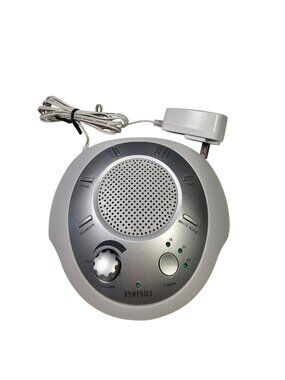 Homedics SoundSpa SS-2000A White Noise Machine With Timer & Adapter
